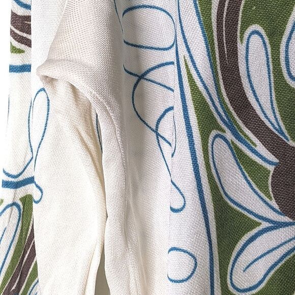 Vintage Sixties Pattern Tunic Length Sweater size M - Picture 9 of 12